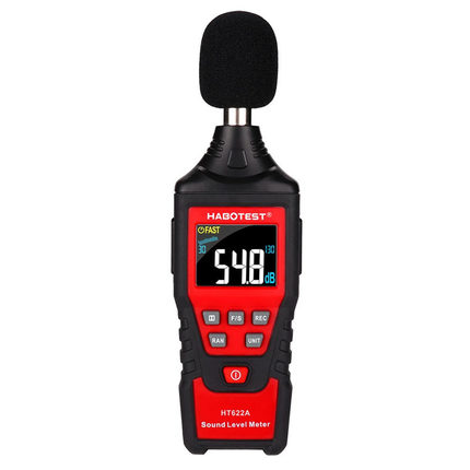 新HT622A噪音测试仪高精度噪声检测仪专业数字式噪音计分贝仪促