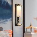新中式壁灯客厅现代卧室床头灯楼梯过道禅意中国风电视背景墙灯具