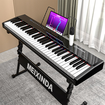 K歌61键电子琴智能触摸面板电子钢琴便捷式成人初学入门幼师专业