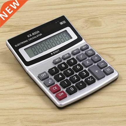 Calculator KK-800A Metal Desktop Large Font Wide Calculator