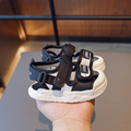 夏季男宝宝女1一3-6岁半防滑鞋子夏新款婴幼儿软底包头凉鞋学步鞋