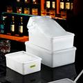 大冰块模具盒制冰盒用具冻冰盒硬冰盒超大冰格模具酒吧用大号带盖