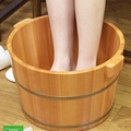 香杉木泡脚木桶家用实木足浴洗脚保温木质桶泡脚桶按摩木盆洗脚盆