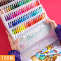120色水彩笔套装24色小学生幼儿园儿童可水洗36色软头彩色绘画笔