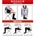 老年可折叠不锈钢便椅儿童孕妇大座便器蹲厕所凳残疾人可移动坐便