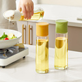 新款玻璃油壶自动开合厨房家用油罐防漏大容量酱油醋香油油瓶