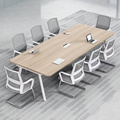 新款会议桌长桌简约现代办公室接待桌培训桌大小型会议室办公桌椅