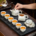 ROADMAKER999纯银茶具中式鎏银功夫茶壶茶杯套装家用虎年生肖礼品