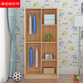 儿童衣柜2门木质组装储物柜衣橱经济型约宝宝衣柜出租房