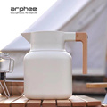 日式不锈钢保温壶咖啡壶热水瓶家用暖瓶大容量可拆卸壶盖