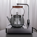 星空钮蒸煮一体玻璃茶壶自动上水电陶炉煮茶器烧水泡茶专用煮茶壶