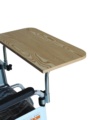 定制轮椅专用餐桌板轮椅车配件轻便折叠便携可拆卸加厚木制吃饭桌