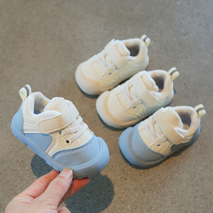努比汤姆幼童学步鞋男童女宝宝婴儿0-3岁防滑软底鞋锻炼运动秋冬
