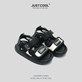 JUSTCOOL男童鞋子凉鞋2024新款夏季韩版小男孩轻便速干儿童沙滩鞋
