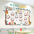 幼儿园环创主题文化背景墙布置教室墙面装饰品儿童房间照片墙贴纸