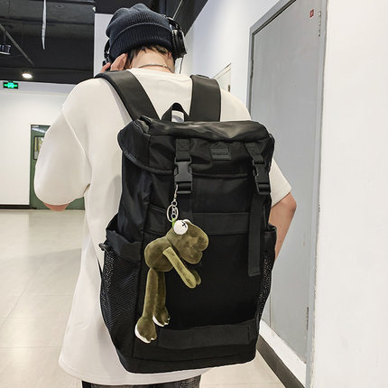 潮牌运动户外旅行包大容量电脑男士背包休闲旅游双肩包学生书包女