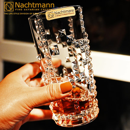 德国Nachtmann进口水晶玻璃杯威士忌杯鸡尾酒杯洋酒杯果汁杯水杯