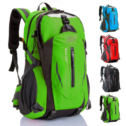 50L men travel hiking camp backpack women big capacity bag
