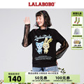 【设计师潮牌】LALABOBO夏新款原创印花T恤女|L21B-WSDT31