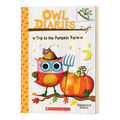 学乐大树系列 猫头鹰日记11 南瓜农场之旅 Owl Diaries #11 Trip to the Pumpkin Farm 英文原版儿童章节读物 进口英语书籍