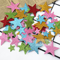 幼儿园教室节日装饰布置金粉纸泡沫贴珠光闪光五角星星图案贴爱心