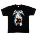 迷墙 摇滚乐队涅槃METALLICA美式复古水洗做旧短袖NIRVANA夏季T恤