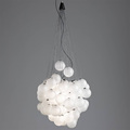 意大利吊灯别墅楼梯间客厅展厅个性艺术创意玻璃球设计师loft吊灯