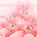 方网红场景布置间女生日派对浪漫婚礼婚房卧室装饰粉色结婚气球