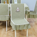 餐桌椅子套罩桌布布艺凳子椅套椅垫套装靠背一体通用套家用餐桌布
