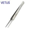 VETUS ST-13 38度 高精密镊子（120mm）不锈钢防磁防酸镊子 钟表