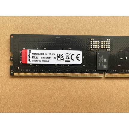 DDR5 4800 64G(16G*4) /128G(16G*8) 高频内存条 低延迟询价为准