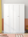 钢制斗柜深抽屉式收纳柜现代简约0小户型衣柜白色组合衣橱60卧室