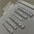 XIAOANAIL高品质高碳透明美甲锆石钻水晶强切割面指甲DIY饰品贴钻