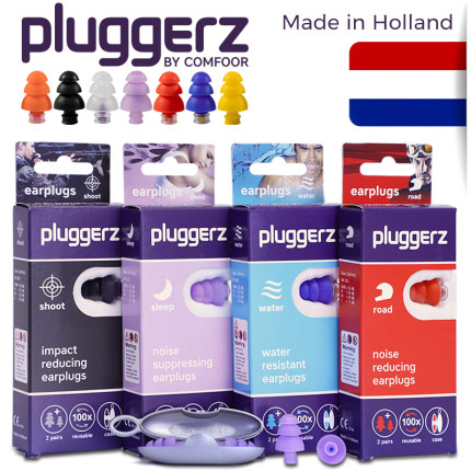 pluggerz荷兰专业超级隔音睡眠耳塞打呼噜防噪音飞机降噪静音减压