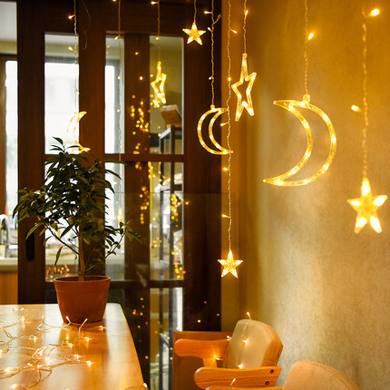 求婚LED灯线灯串灯球装饰卧室房间背景墙布置用品生日氛围彩灯