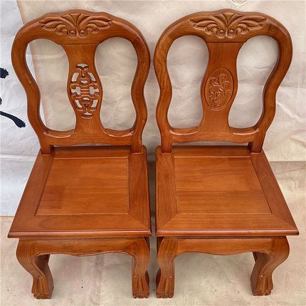 实木小椅子家用客厅茶几凳靠背椅儿童矮墩小板凳红木婚庆椅子孙凳