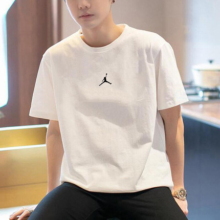Nike耐克短袖T恤男AJ官方旗舰正品夏季宽松新款圆领运动速干T恤男