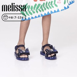 Melissa梅丽莎夏季新款儿童童鞋休闲外穿露趾透气凉鞋35722