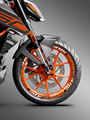 车轮贴反光贴纸适用KTM摩托车轮毂贴Duke RC 200/390/250/890/790