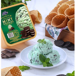 玛琪摩尔新西兰进口冰淇淋薄荷曲奇巧克力大桶动物奶油雪糕