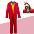 现货Joker小丑电影cosplay红色西服套装角色扮演舞台演出服