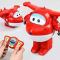 超级飞侠遥控乐迪小爱宝宝变形机器人玩具儿童女男孩电动智能早教