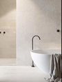 日式侘寂风素雅奶白色瓷砖浴室卫生间仿古砖客厅地砖厨房哑光墙砖