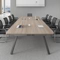会议桌长桌大小型办公室家具洽谈桌培训桌办公桌椅组合多人办公桌