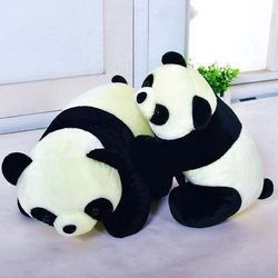 熊猫毛绒玩具公仔抱枕国宝可爱趴趴熊娃娃玩偶床上摆件女生日礼物