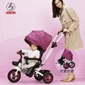 婴幼儿童三轮车脚踏车1-3周岁折叠小车子婴儿手推车宝宝童车