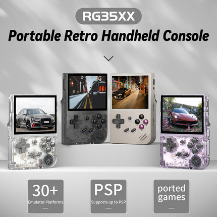 2024年跨境新款RG35XX 升级版H700开源便携式复古街机掌上游戏