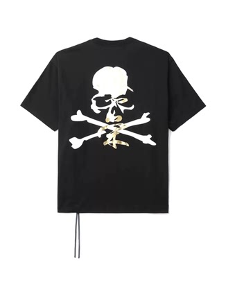 mastermind JAPAN男装短袖T恤新款潮个性logo文字印花暗黑骷髅王