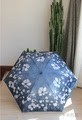 台湾彩虹屋高机能遮光三折口袋伞防晒防紫外线遮阳太阳伞晴雨两用