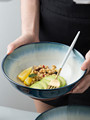 面碗家用商用汤碗大号大碗拉面碗日式创意陶瓷饭碗单个斗笠碗餐具